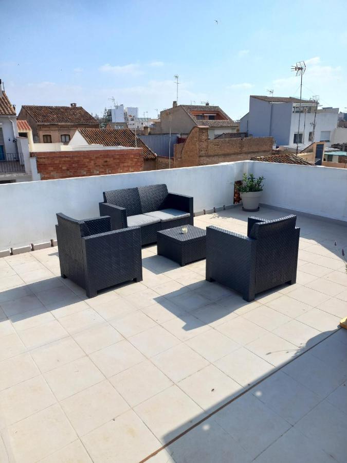 Traditional Valencian Townhouse In Catarroja Apartment Luaran gambar