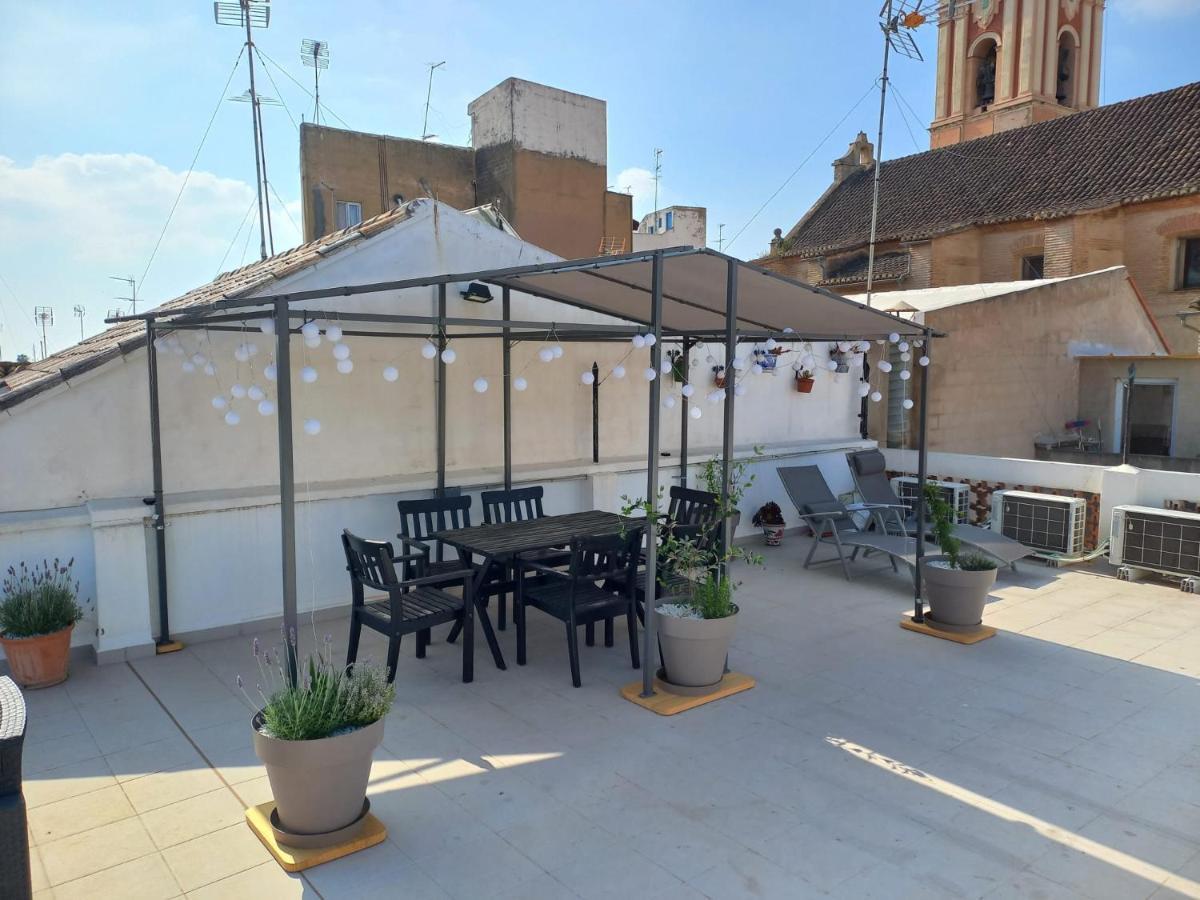 Traditional Valencian Townhouse In Catarroja Apartment Luaran gambar