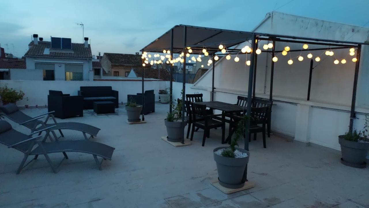 Traditional Valencian Townhouse In Catarroja Apartment Luaran gambar